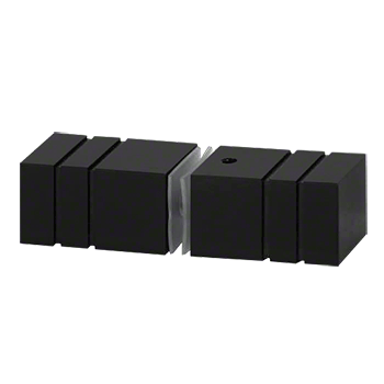 Square Shower Screen Knob - Brushed Nickel, Polished Chrome & Matte Black Finish - Durable Bathroom Hardware for Glass Door, Shower Enclosure & Tub Accessories