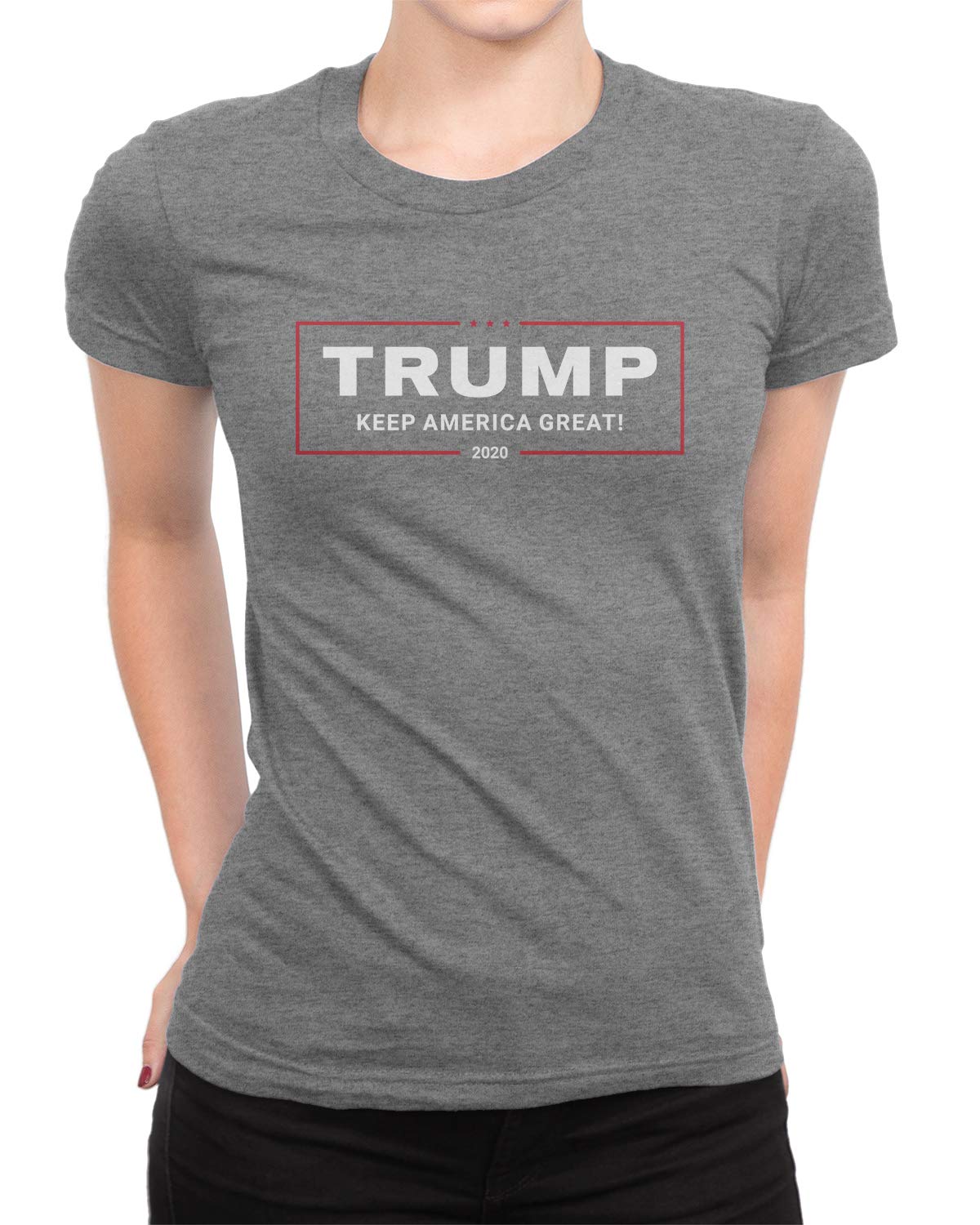 Retta Trump 2020 Keep America Great Campaign Women's T-Shirt - Patriotic Political Apparel for Rallies & Conservative Events