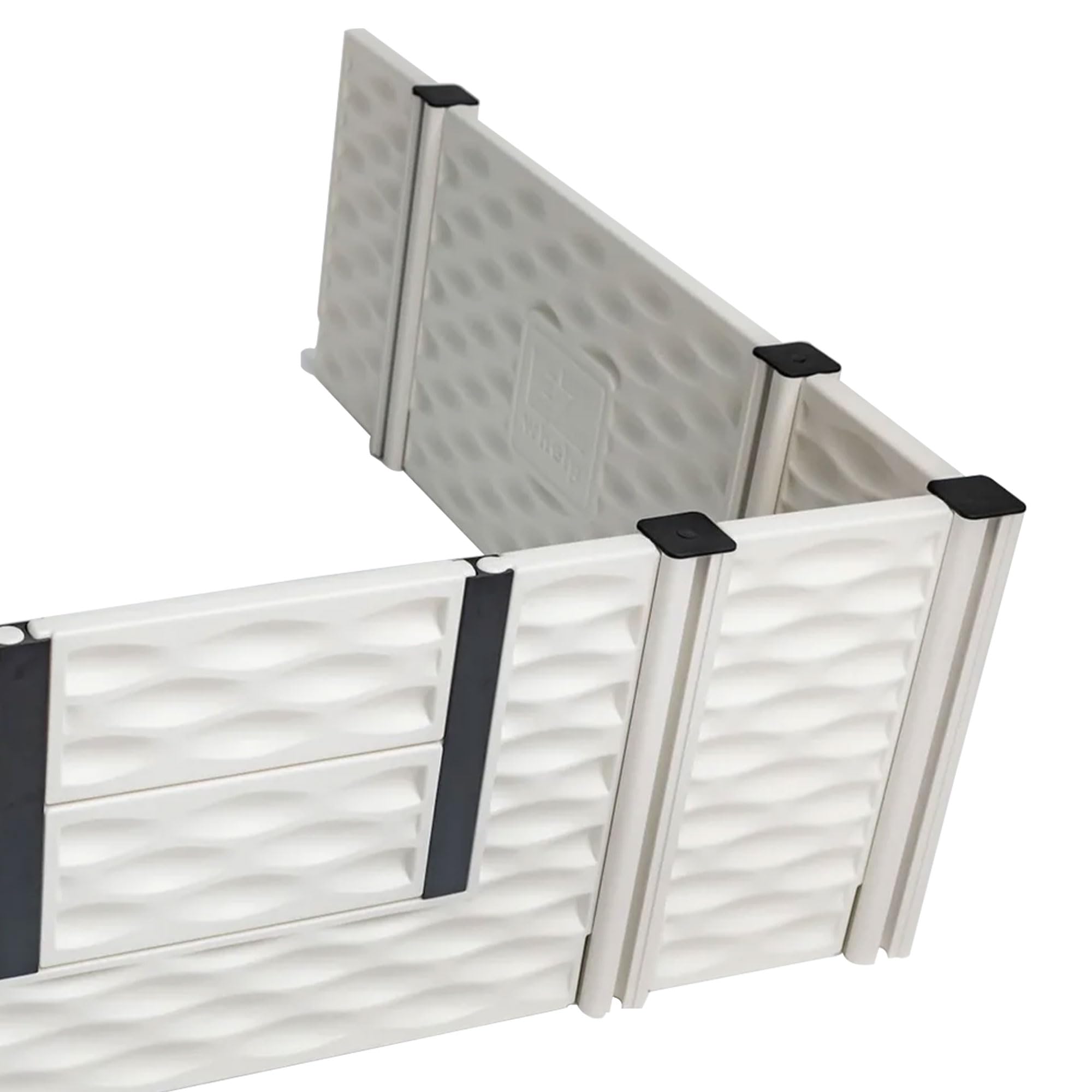 EZwhelp EZclassic 3-Wall Dog Playpen Extension - 48x48 Indoor Puppy Fence for Whelping Box, Portable Dog Play Yard & Training Area - Perfect for Puppy Playtime, Dog Training, and Safe Whelping Space