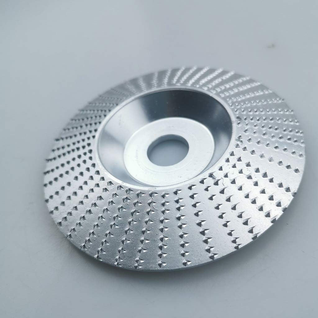 100mm Carbide Wood Sanding Carving Shaping Disc for Angle Grinder | Durable Grinding Wheel for Woodworking & DIY Projects | Perfect for Furniture Making, Crafting & Home Improvement (Ships from USA)