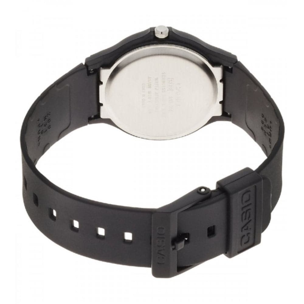 CASIO MQ-76-1ALDF Analog Black Resin Strap Men's Watch - Stylish & Durable for Everyday Wear, Work & Casual Outfits