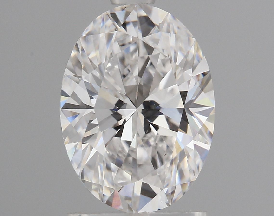1.5 Carat D Color VS2 Clarity Oval Lab-Grown Diamond for Engagement Rings & Fine Jewelry