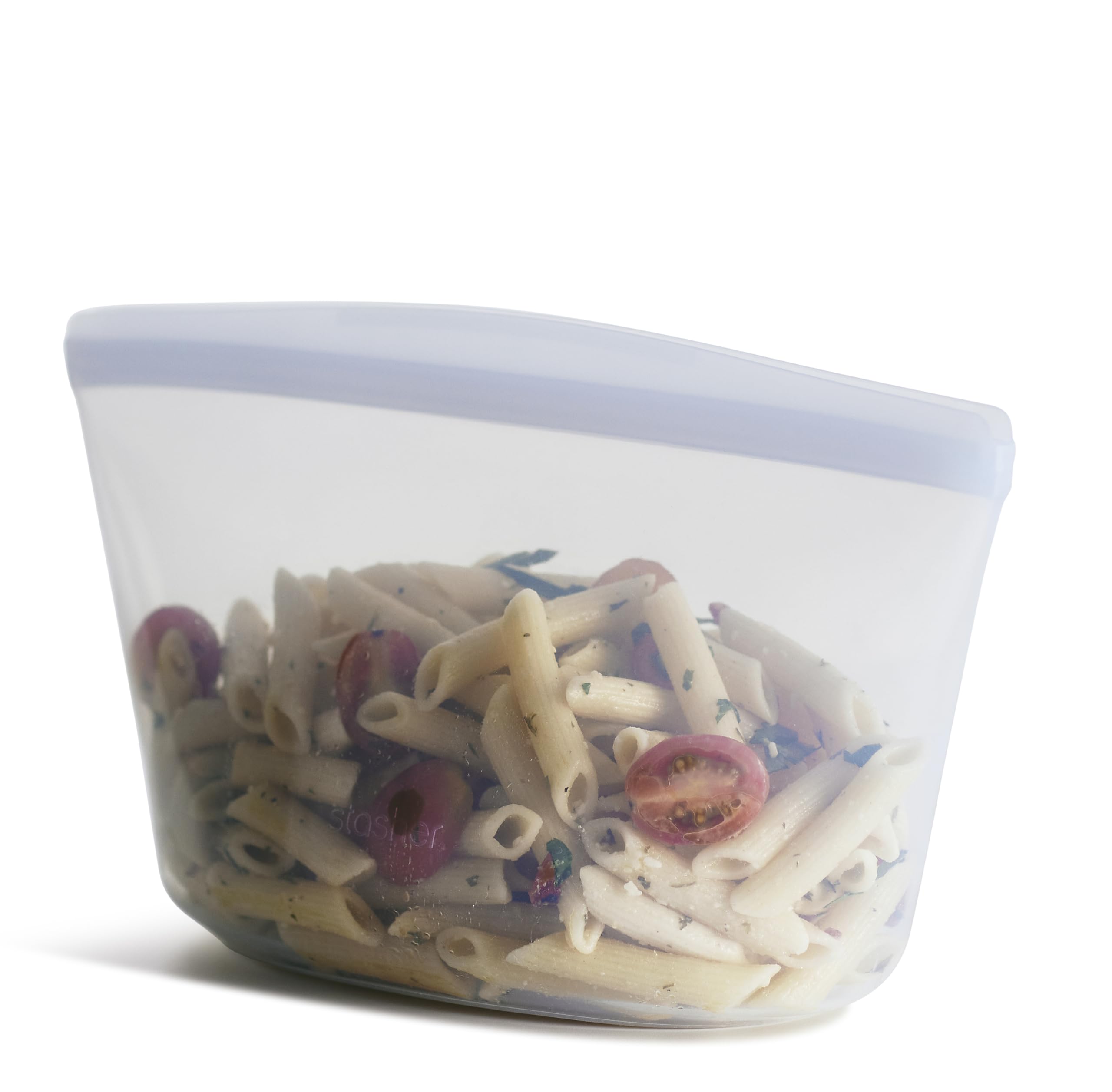 Stasher Premium Silicone Reusable Food Storage Bags - 6-Cup Bowl | BPA-Free, Leakproof, Eco-Friendly | Microwave, Dishwasher, Oven & Freezer Safe | Perfect for Meal Prep, Sous Vide Cooking & Snack Storage