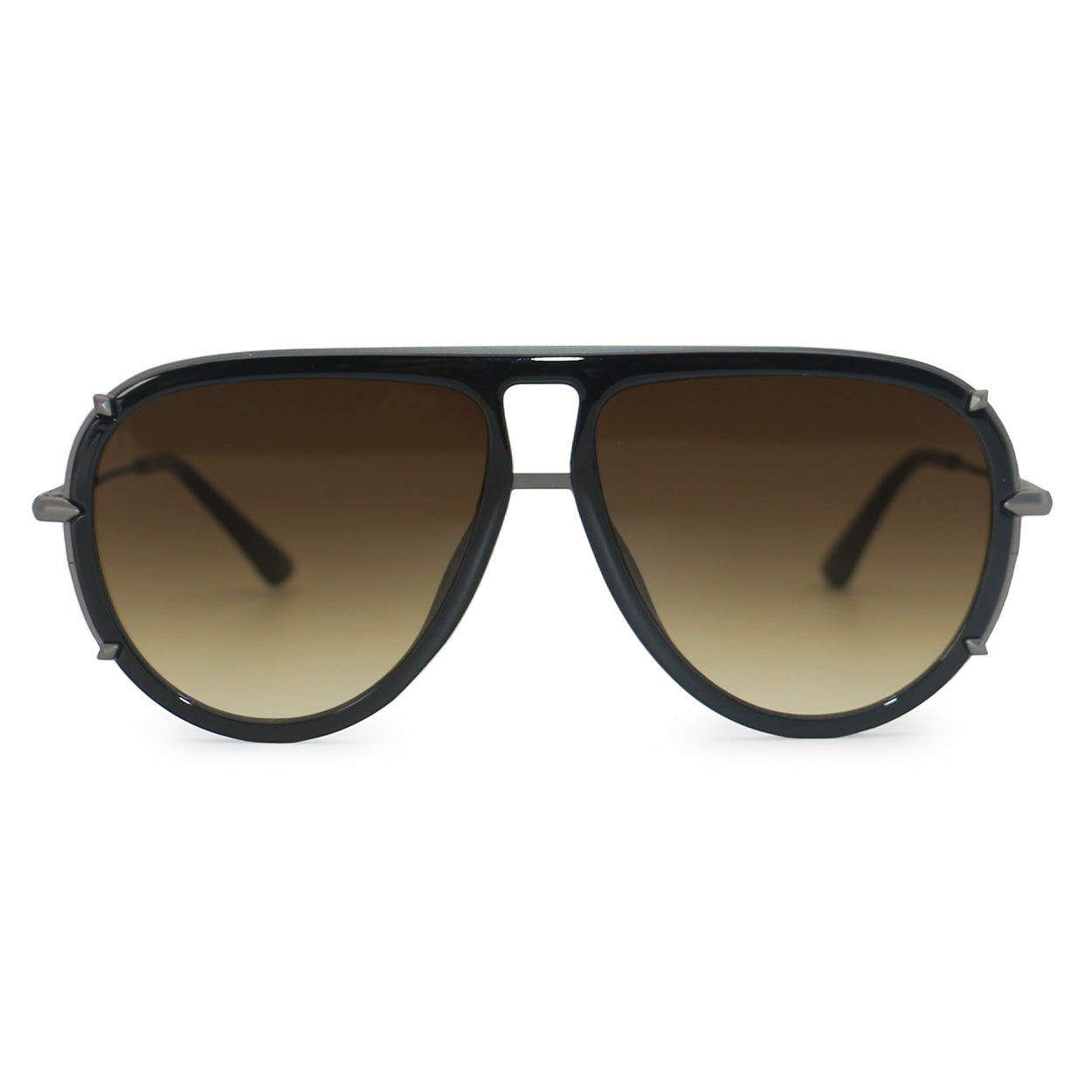 Ivy Luxe Olive Round Aviator Sunglasses - Tangle-Free, Polarized, UV Protection - Perfect for Driving, Beach, and Outdoor Activities