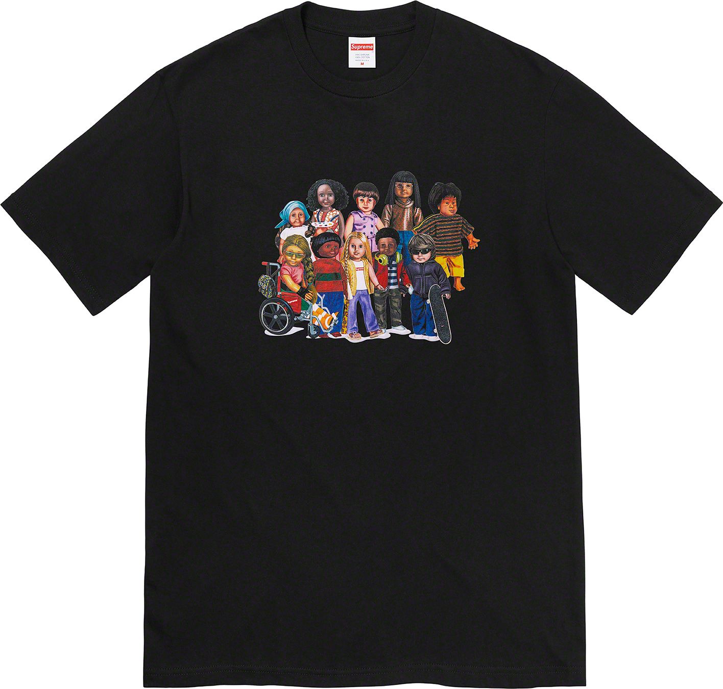 Supreme Kids T-Shirt - Black | Soft Cotton Short Sleeve Tee for Boys & Girls | Perfect for School, Playdates & Everyday Wear