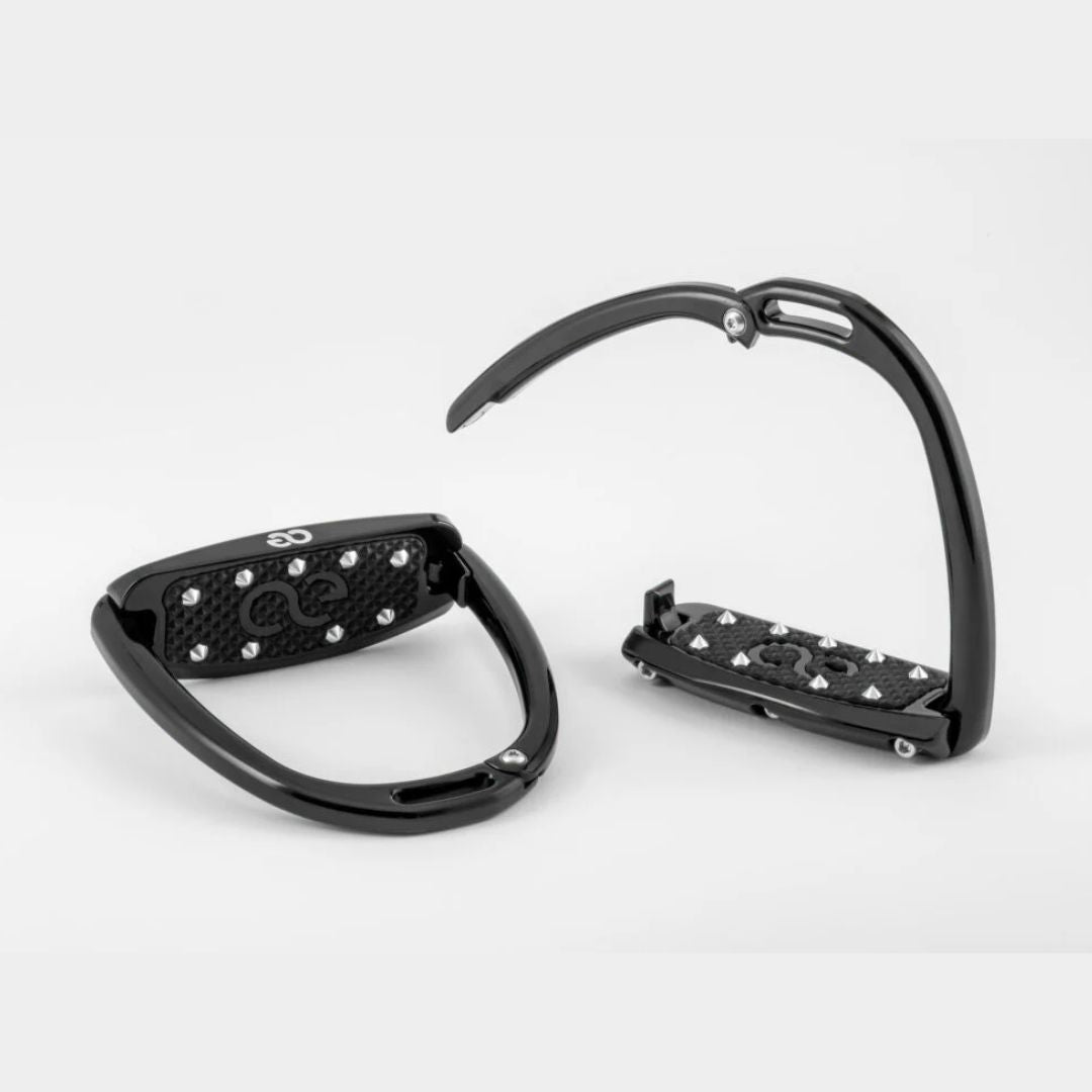 Equus Hunter Escape Stirrups - Lightweight Aluminum Alloy Equestrian Stirrups for Western & English Riding | Perfect for Trail Riding, Show Jumping & Dressage