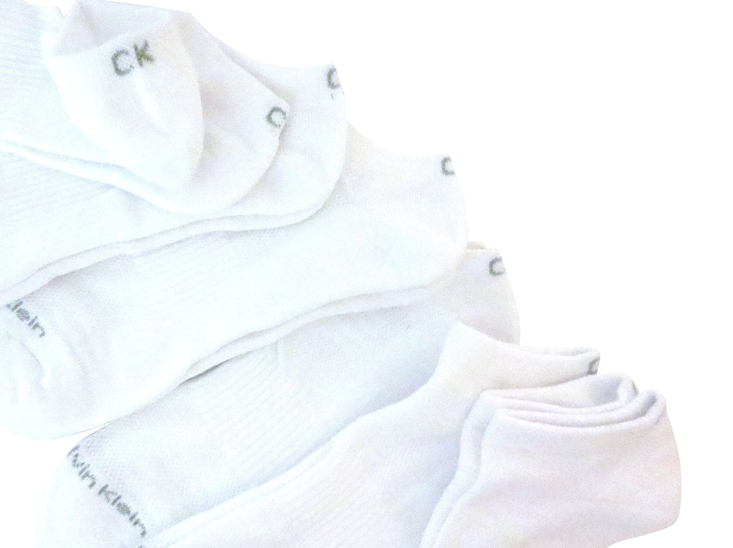 Calvin Klein Men's No Show Ankle Socks 6-Pack - Breathable Cotton Low Cut Socks for Casual, Sports & Everyday Wear