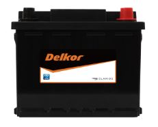 Delkor DIN44 Battery - High-Performance 12V 44Ah AGM Battery for Cars, Trucks, and Marine Use | Reliable Power for Automotive, RV, and Solar Applications
