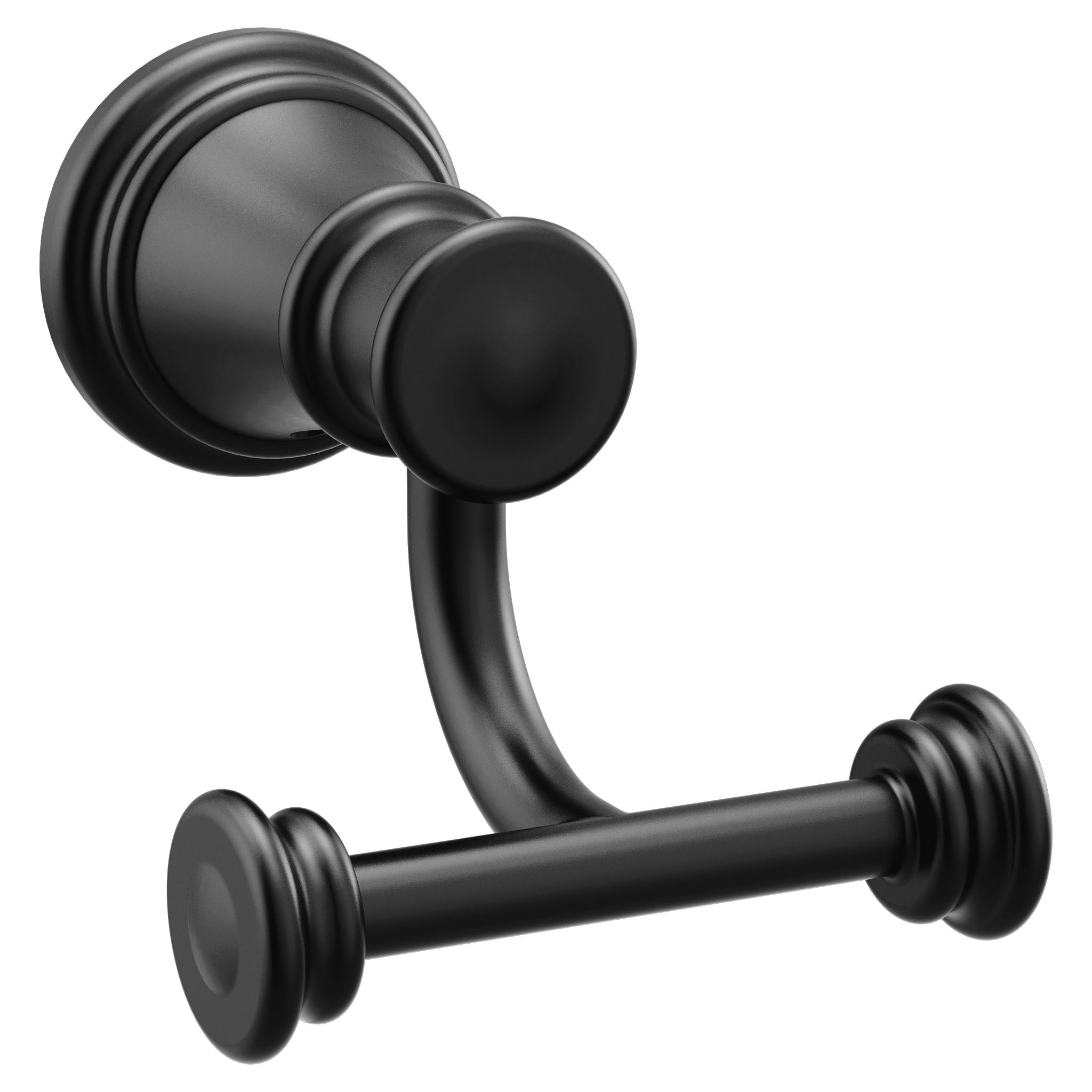 Belfield Double Robe Hook - Heavy Duty Wall Mounted Bathroom Towel Hooks for Robes, Coats & Accessories - Perfect for Bathroom, Bedroom, Closet & Entryway Organization