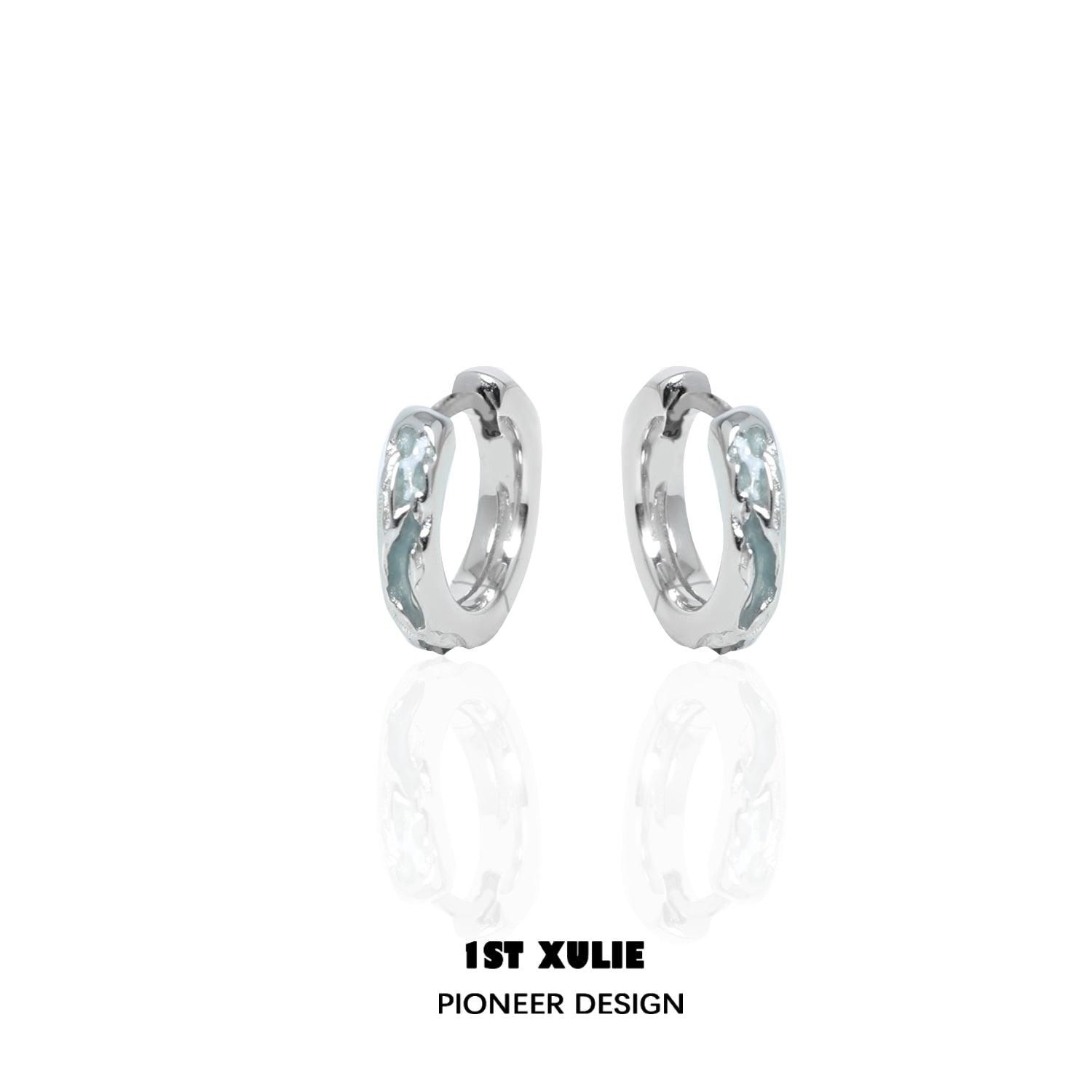 18K Platinum Plated Open Hoop Earrings & Ear Clips for Women - Elegant Dangle Earrings for Parties, Weddings & Everyday Wear