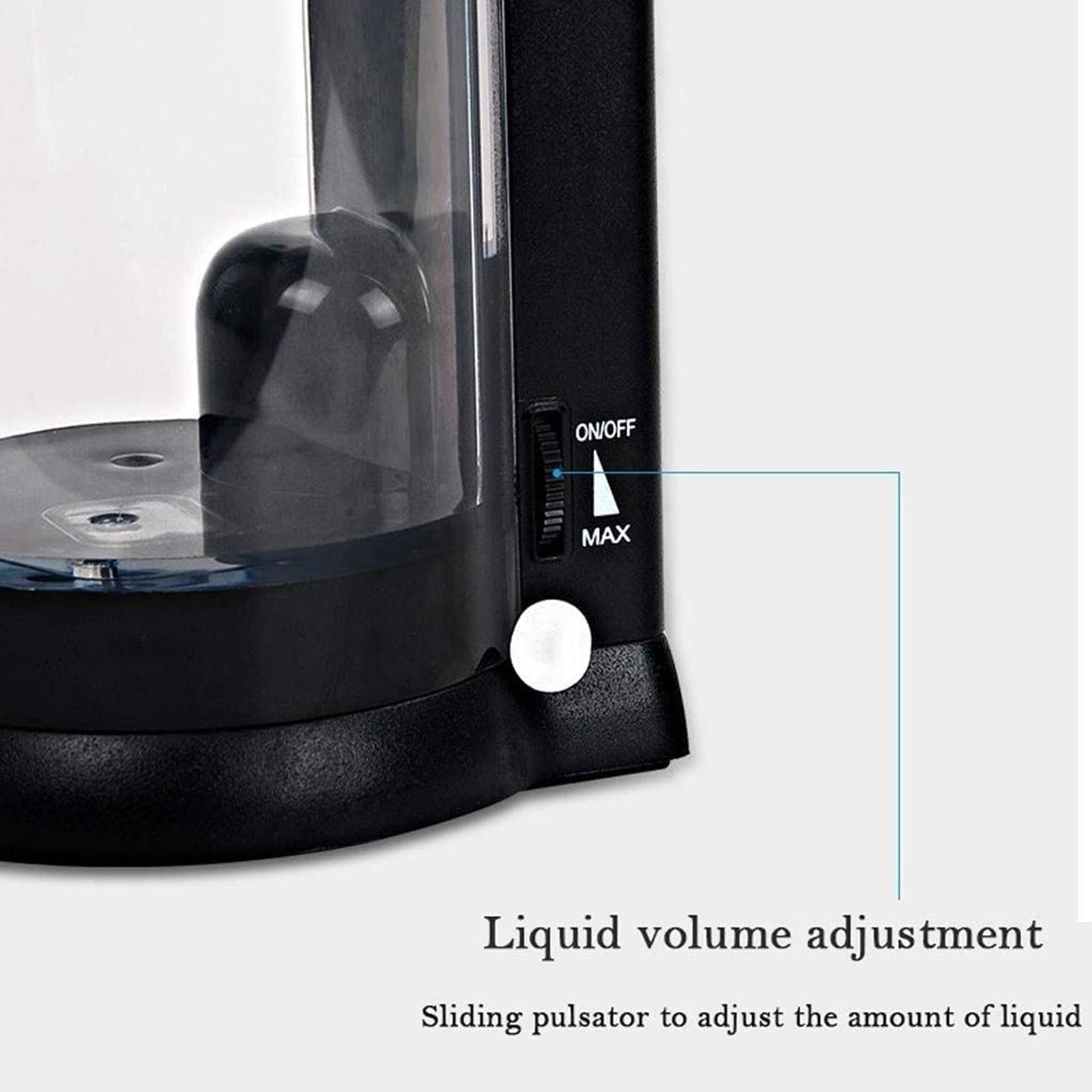 Automatic Touchless Soap Dispenser - 500ml Smart Sensor Hand Soap Dispenser for Bathroom, Kitchen & Hotel | Hygienic No-Touch Operation (Color: Black) - Perfect for Home, Office & Public Spaces