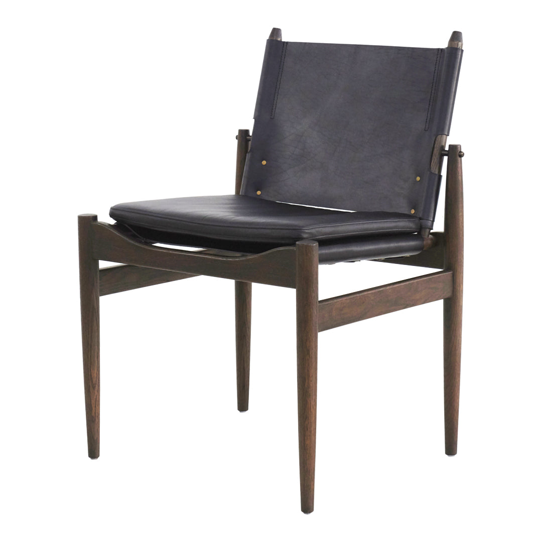 Premium Genuine Leather Dining Chair - Modern & Comfortable for Home, Restaurant, and Office Use - Perfect for Elegant Dining Rooms, Cafes, and Workspaces