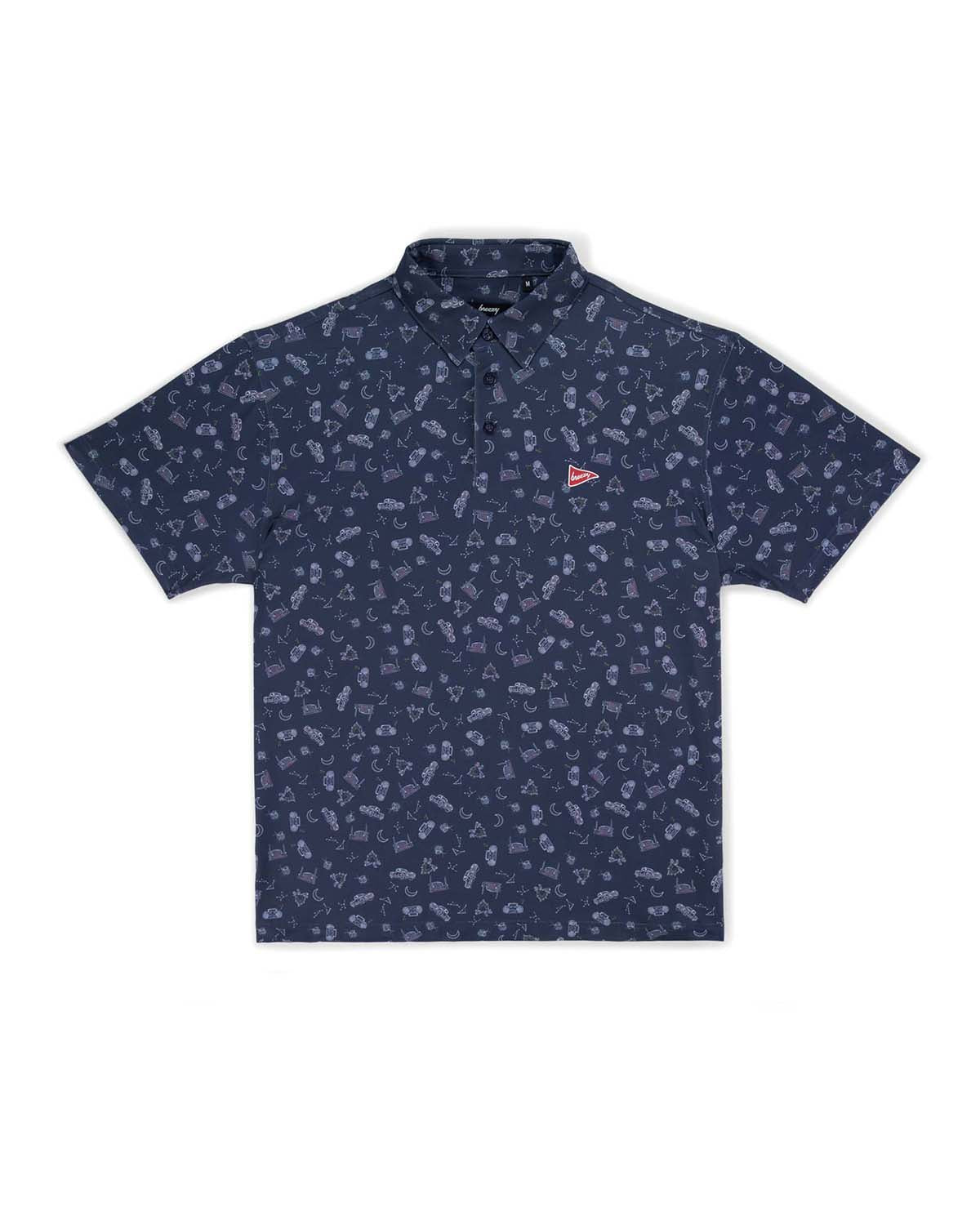 Premium Kick Back Polo Shirt for Men - Comfortable & Stylish Casual Wear for Golf, Office & Outdoor Activities