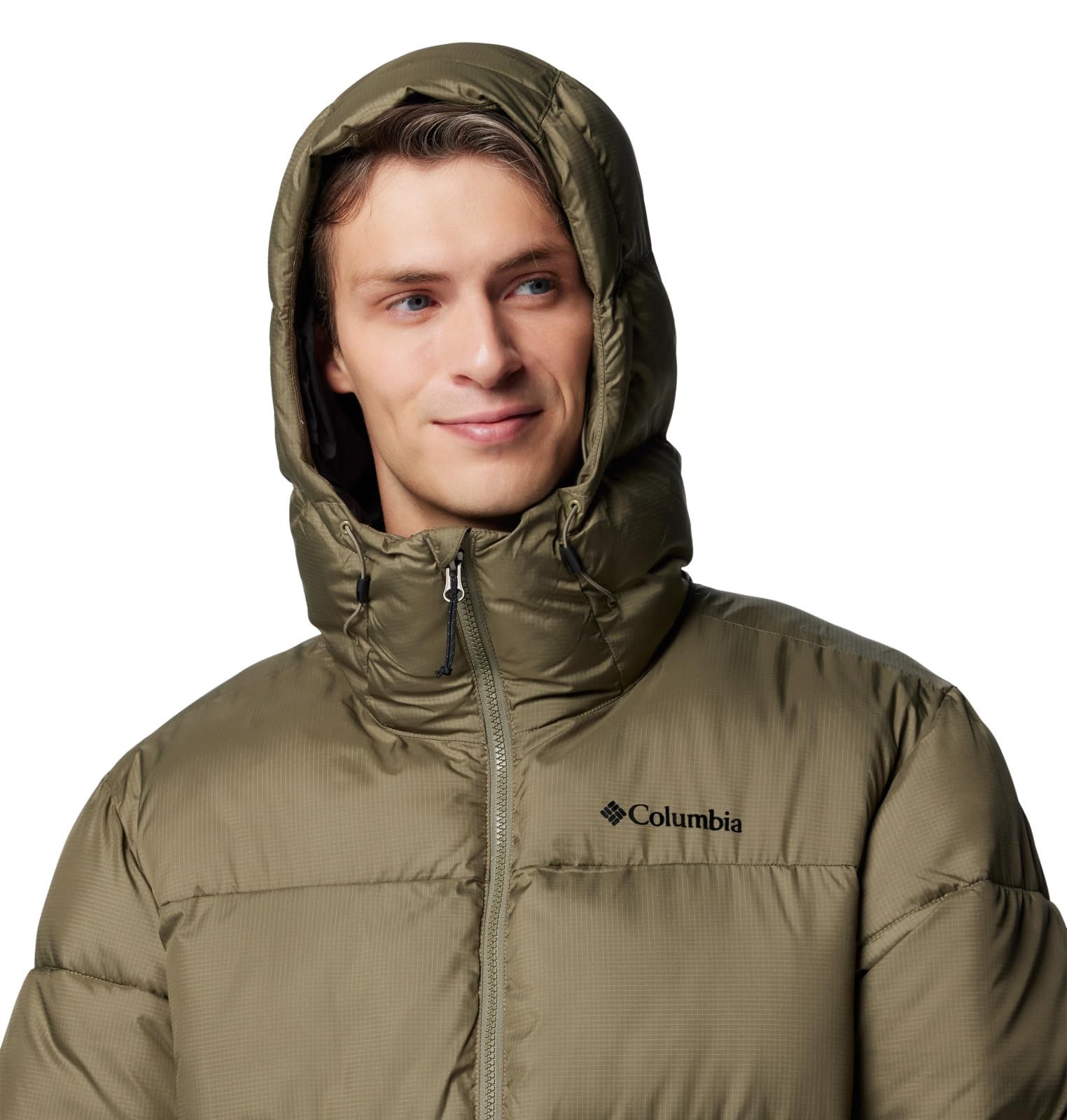 Columbia Men's Puffect Long Parka - Waterproof Winter Coat with Omni-Heat Thermal Reflective, Windproof Insulated Jacket for Hiking, Skiing & Outdoor Activities
