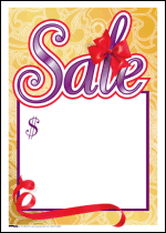 100 Pack Sale Tags with Holiday Bows - Bulk Pricing for Retail Stores, Boutiques & Seasonal Sales - Perfect for Christmas, Gift Wrapping & Store Displays