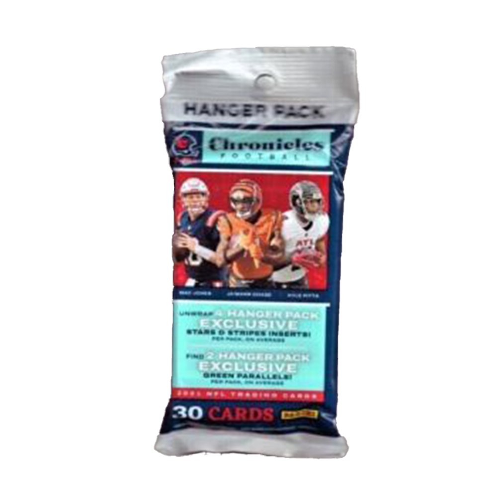 2021 Panini Chronicles Football Cello Pack - 12 Cards per Pack, NFL Trading Cards for Collectors - Perfect for Sports Memorabilia, Gifts, and Fantasy Football Fans