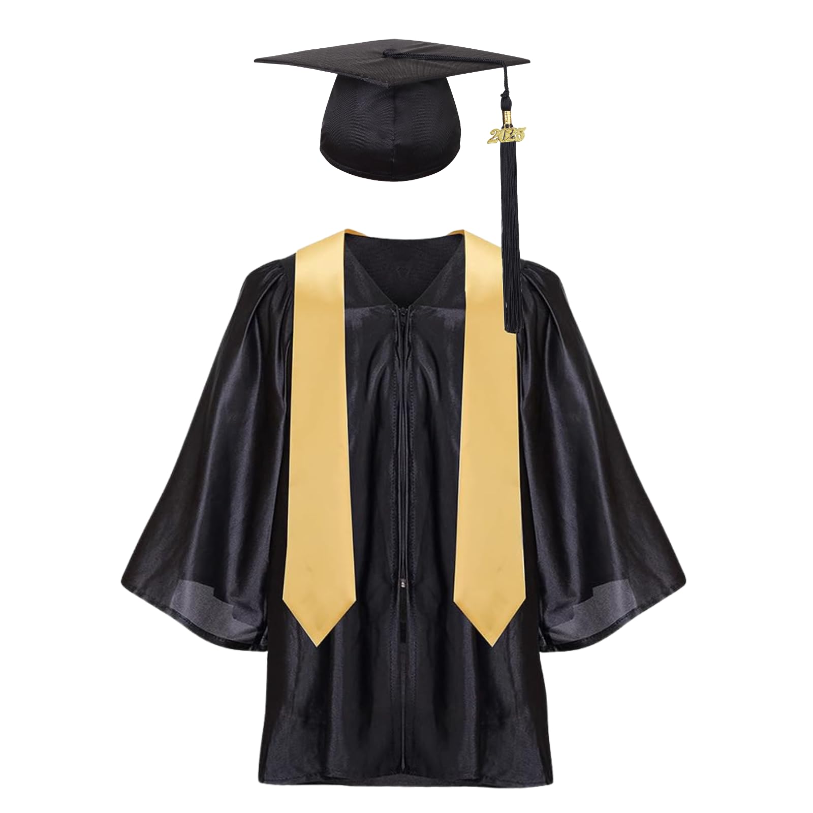 Yolsun 2025 Kindergarten & Preschool Graduation Cap and Gown Set with Tassel - Perfect for Graduation Ceremonies, Photo Shoots & School Events