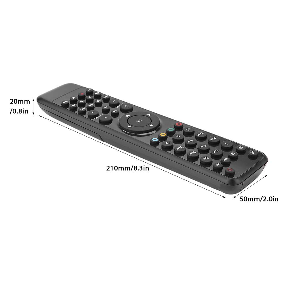 Original Universal TV Set Top Box Remote Control Replacement for VU+ Box VU+ 2, VU+ Ultimo & More - Compatible with Streaming Devices & Home Entertainment Systems