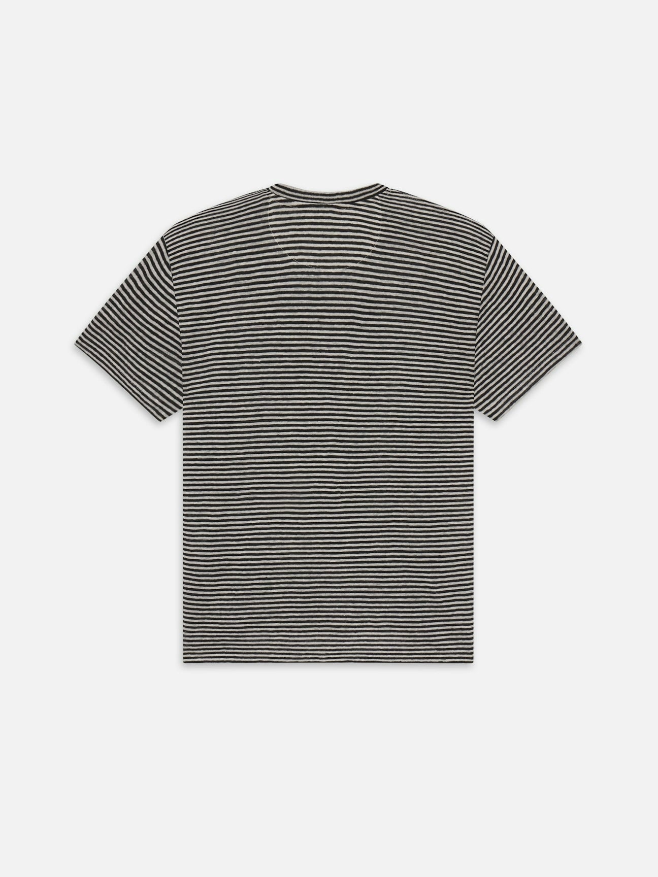 FRAME The Linen Striped Baby Tee - Soft & Breathable Cotton Top for Girls & Toddlers - Perfect for Summer Outfits, Playdates & Family Photos