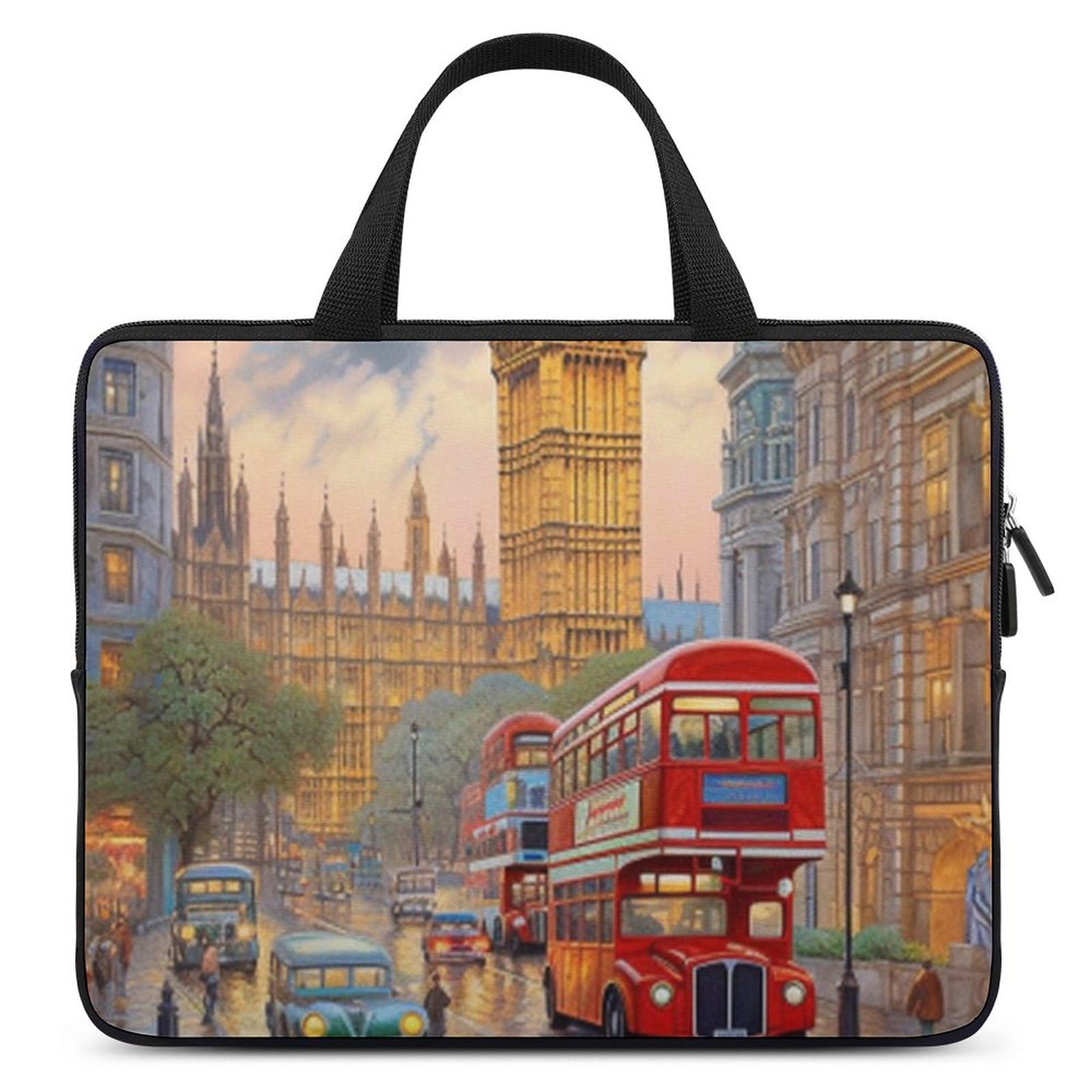Premium 15.6 Inch Laptop Messenger Bag - Waterproof Business Briefcase with Adjustable Shoulder Strap for MacBook, Notebook & Tablet | Ideal for Office, Travel & College Students
