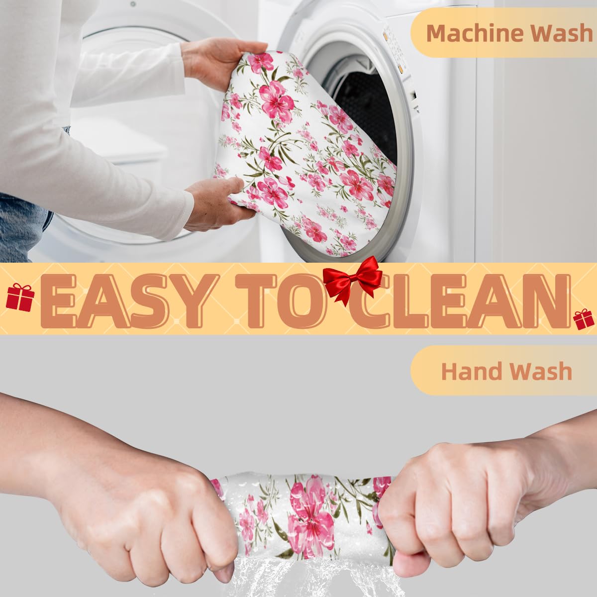 Waterproof Red Floral Beard Bib for Men - Non-Stick Shaving Apron with Suction Cups, Hair Catcher Cape for Grooming - Perfect Gift for Husband & Dad (Birthday, Father's Day) - Ideal for Home Barbering & DIY Trims