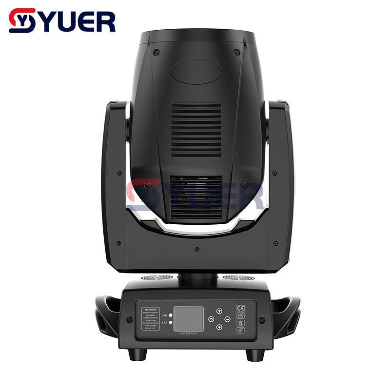 YUER™ MINI 7R 230W DMX Moving Head Light - 16/20 Channel Beam Spot Light with Lyre Bracket for DJ, Bar, Disco, Concert & Party Lighting - Fast Shipping | Perfect for Stage Shows, Nightclubs & Events