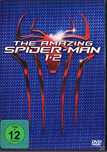 The Amazing Spider-Man & The Amazing Spider-Man 2: Rise of Electro DVD - Action-Packed Superhero Movies for Marvel Fans - Perfect for Movie Nights & Marvel Collection