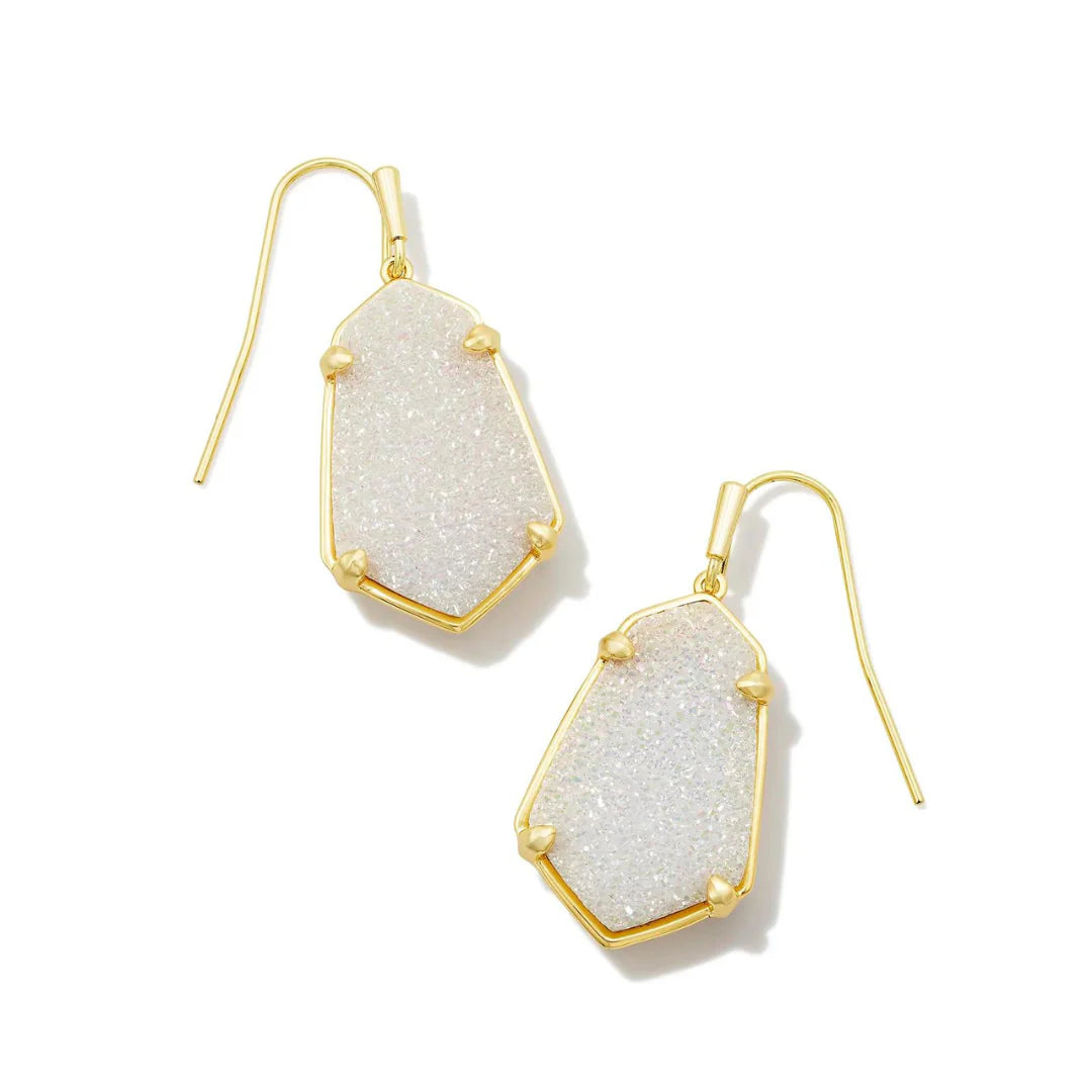 Kendra Scott Alexandria Drop Earrings for Women - Dainty Gold & Silver Jewelry Gift for Her - Perfect for Weddings, Parties & Everyday Wear