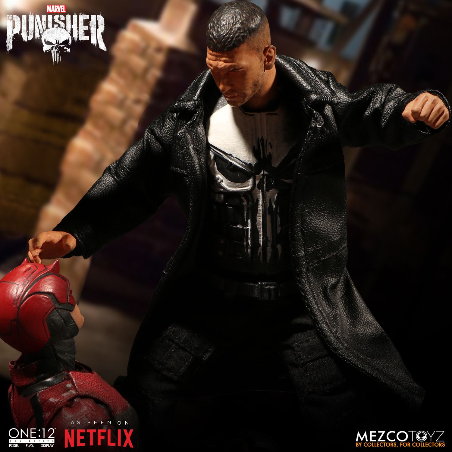 Mezco Toyz One:12 Collective Marvel Comics Punisher 1/12 Scale 6