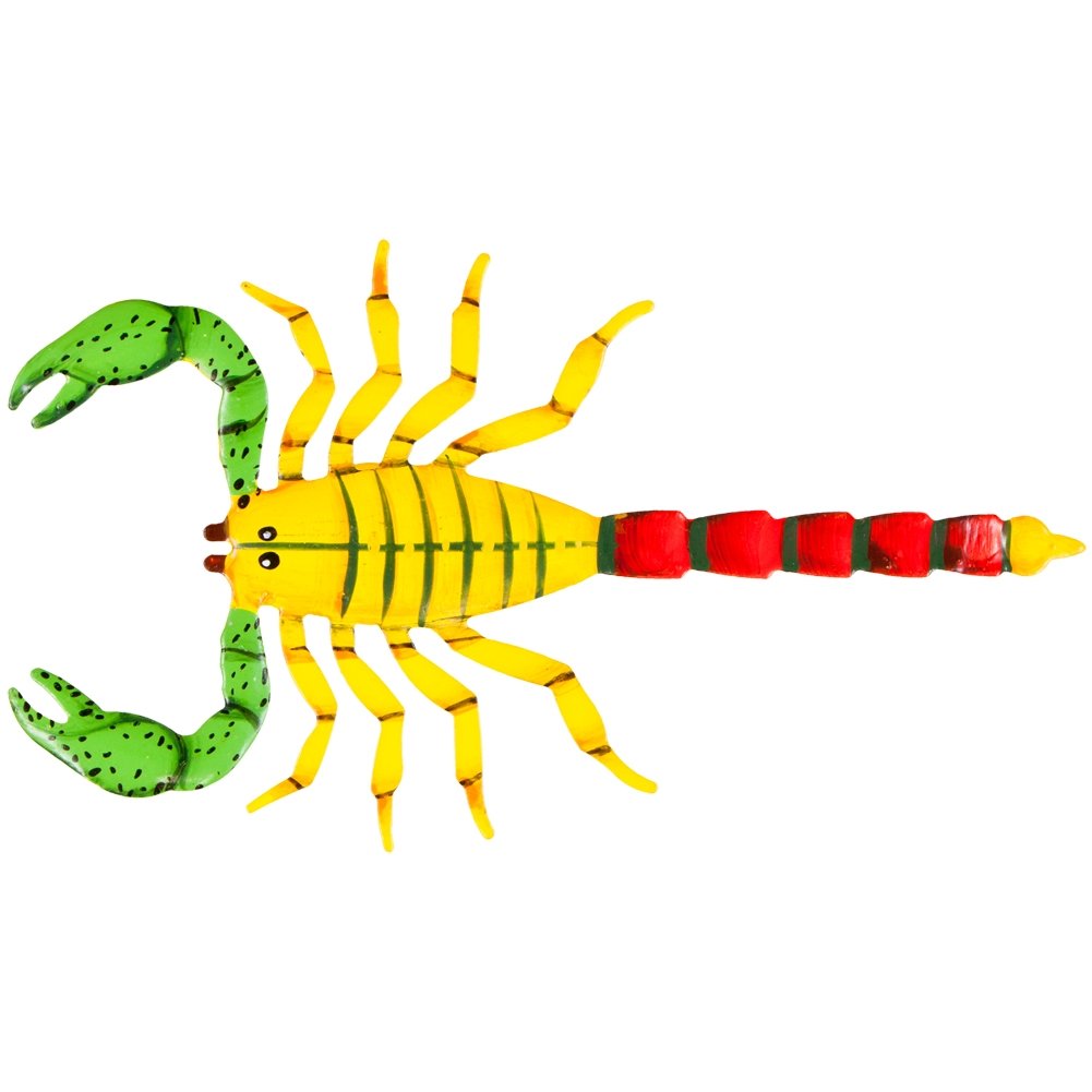 Yellow Scorpion Animal World Metal Bobble Magnet - Fun Fridge Decor for Kids & Adults | Perfect for Home, Office, and Gifts