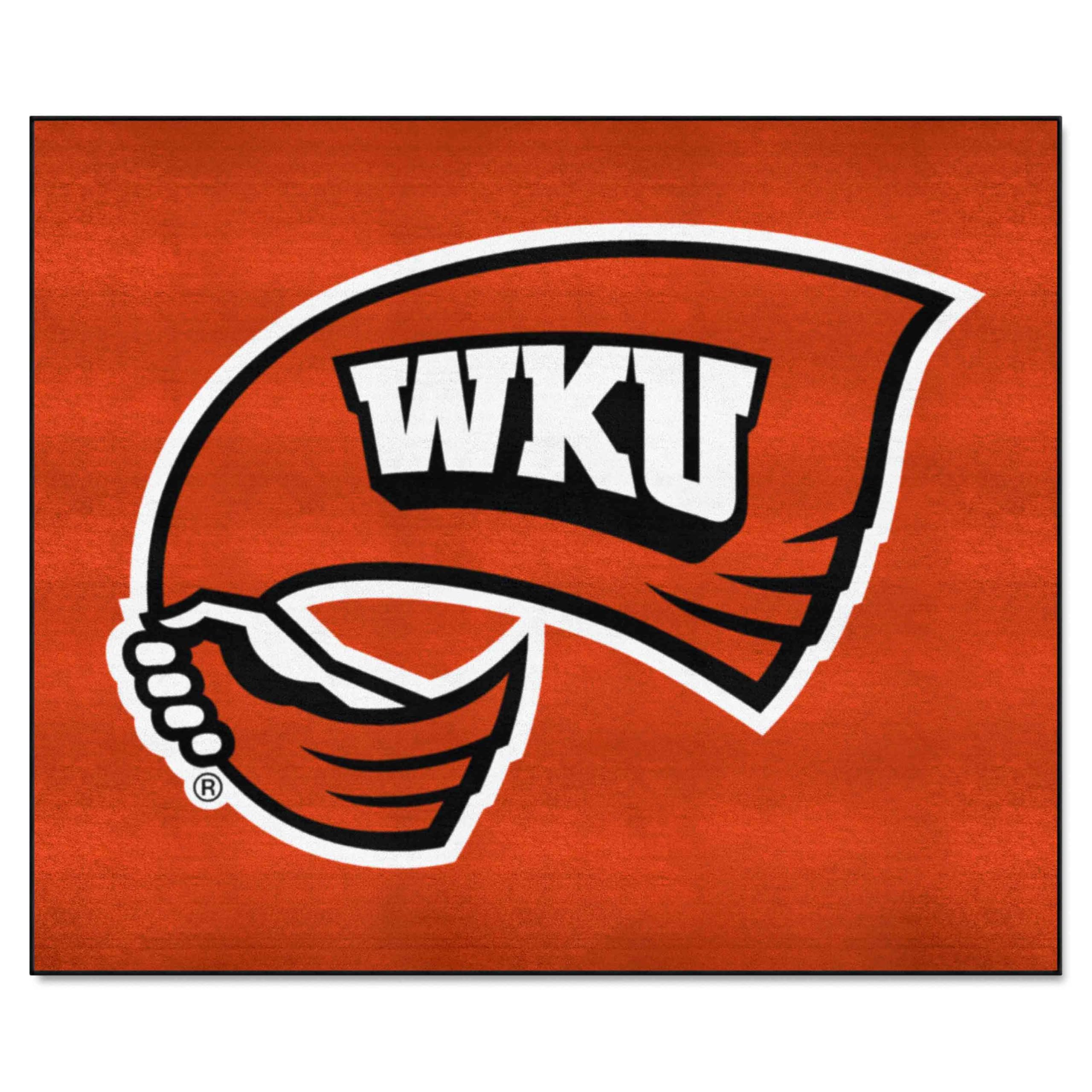 Western Kentucky Hilltoppers Tailgater Rug 5ft x 6ft - NCAA Fan Mat, Durable Outdoor/Indoor Sports Rug for Game Day Decor, Tailgating Parties & Man Cave Flooring