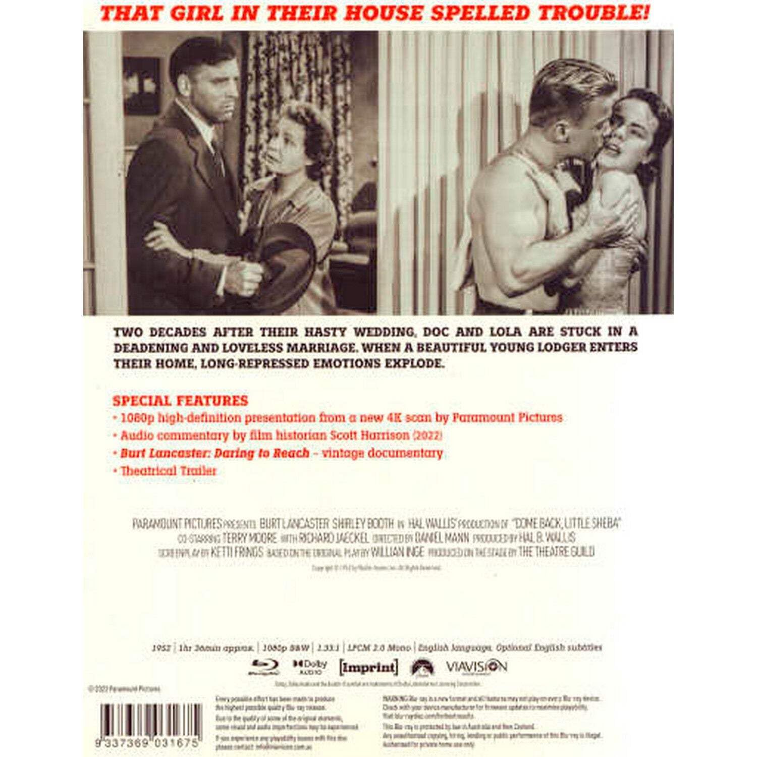 Come Back, Little Sheba - Classic American Drama Play Script | Perfect for Theater Performances, Literature Studies & Book Clubs