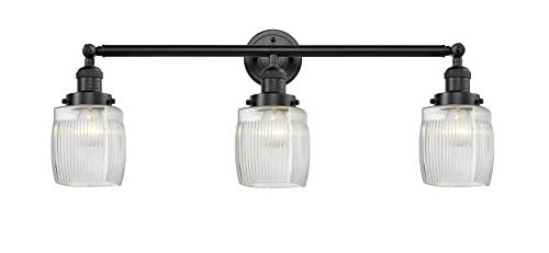 Oil Rubbed Bronze / Thick Clear Halophane