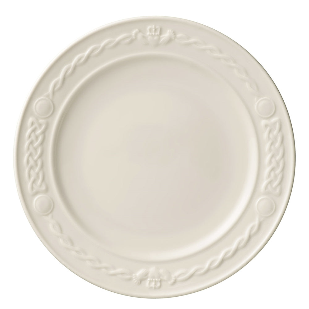 Belleek Classic Claddagh Side Plate - Elegant Irish Ceramic Appetizer Plate for Dining, Entertaining & Home Decor | Perfect for Weddings, Anniversaries & St. Patrick's Day Celebrations