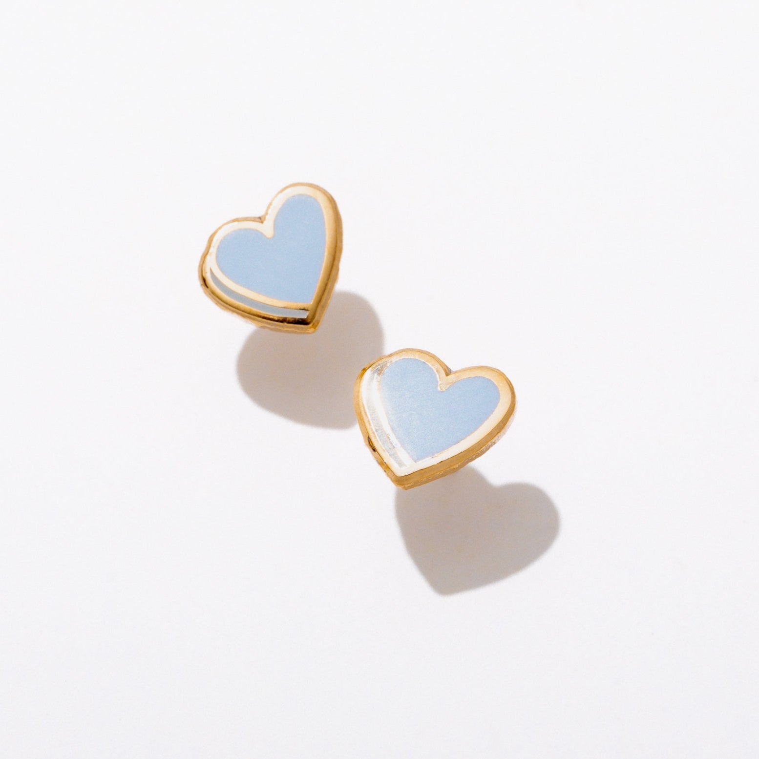Sweet Candy Heart Stud Earrings - Valentine's Day Gifts for Her, Dainty Pink & Red Enamel Jewelry - Perfect for Date Nights, Galentine's Parties & Romantic Occasions