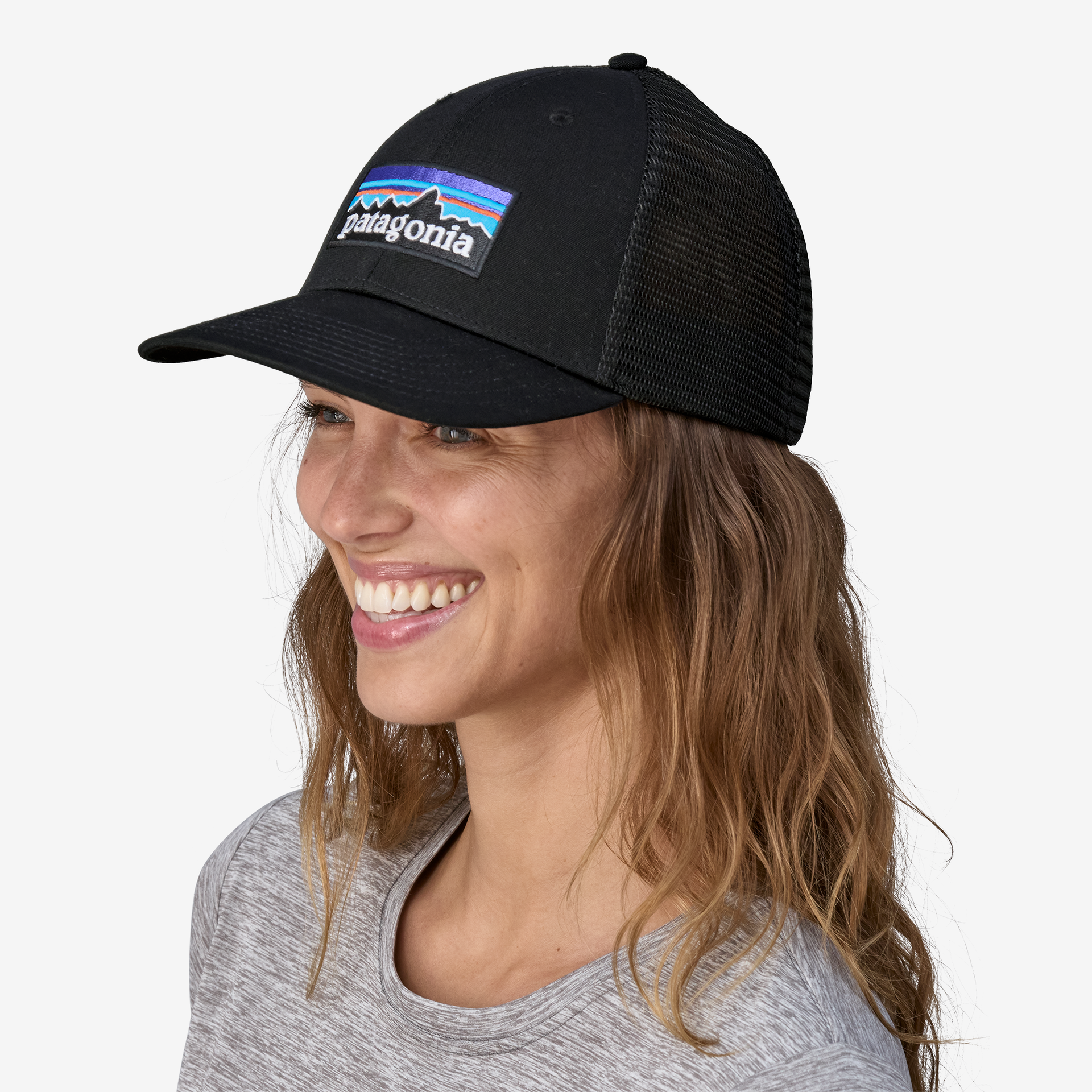 P 6 Logo LoPro Trucker Hat - Stylish Low Profile Snapback Cap for Men & Women - Perfect for Outdoor Activities, Sports, and Casual Wear