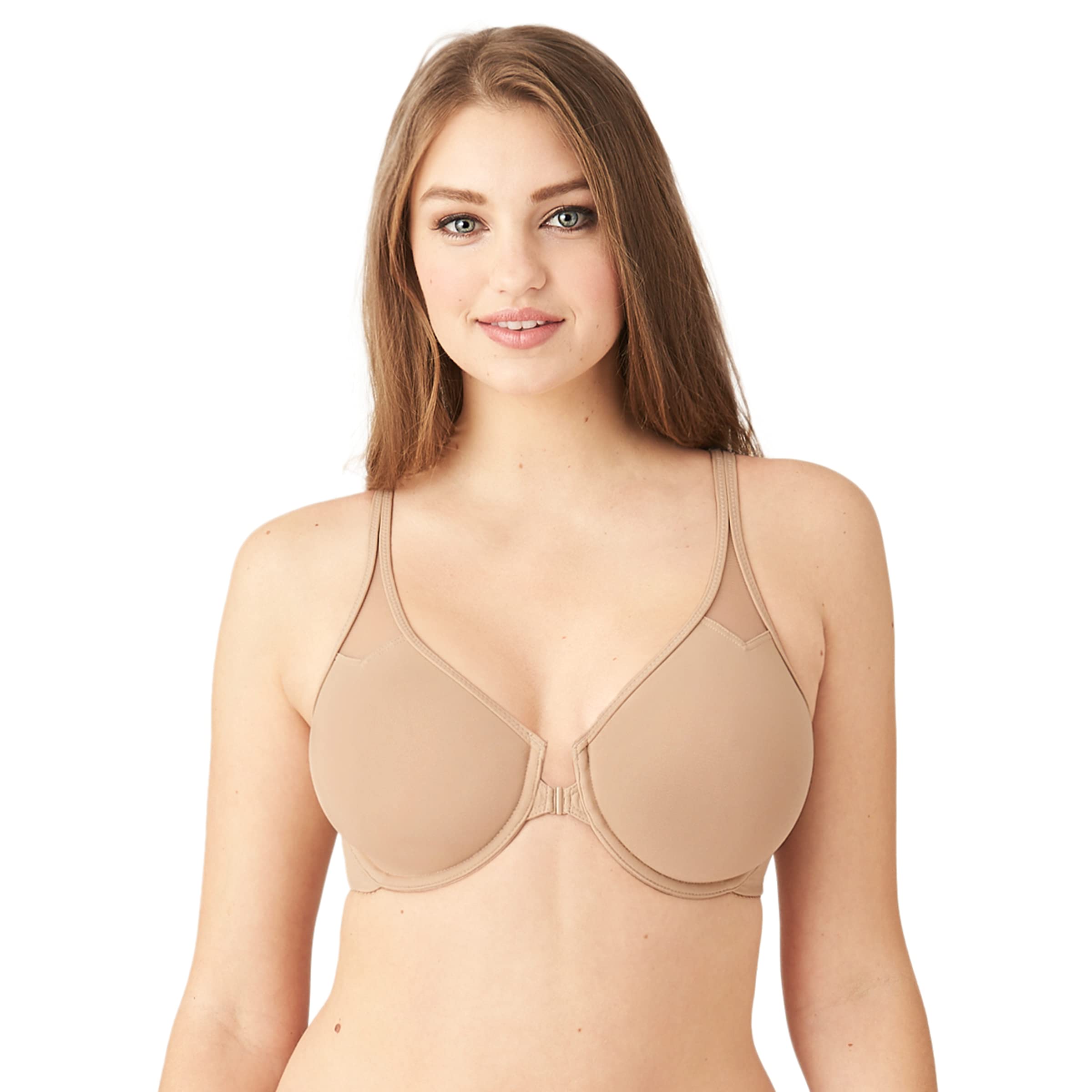 Wacoal Women's T-Back Bra - Seamless Comfort for Everyday Wear - Perfect for Yoga, Workouts & Layering Under Clothes