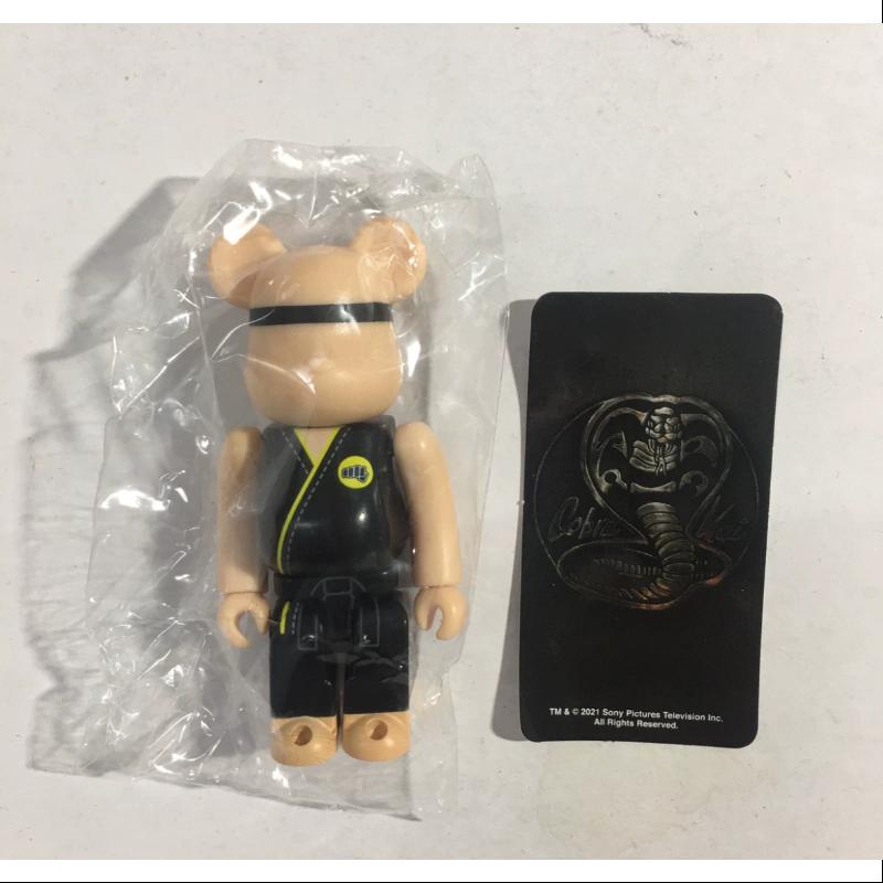 Bearbrick Series 43 ARTIST Cobra Kai 100% Collectible Figure - Limited Edition Anime Action Figure for Display & Gifts - Perfect for Anime Fans, Collectors, and Home Decor