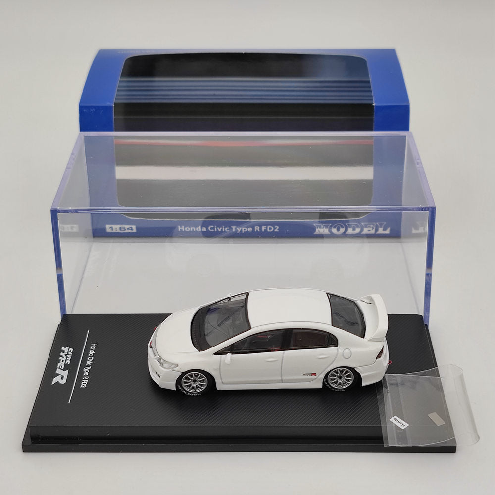 1:64 Honda Civic Type R FD2 Diecast Model Car - Collectible Toy for Car Enthusiasts - Perfect Gift for Kids & Adults - Display, Play & Decorate Your Home or Office