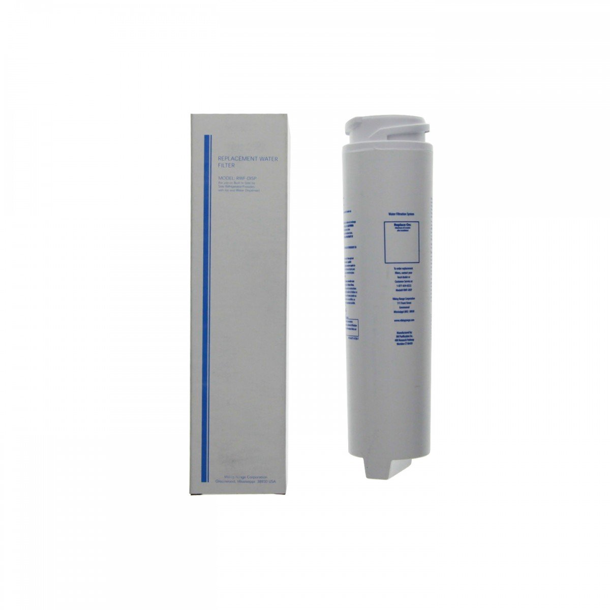 RWFDISP Viking Refrigerator Water Filter Replacement Cartridge - 1 Pack | NSF Certified for Clean Drinking Water | Compatible with Viking Refrigerator Models | Perfect for Home Kitchen & Office Use