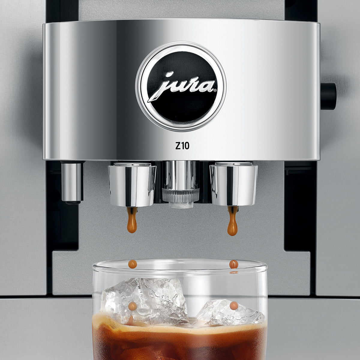 Jura Z10 Automatic Espresso Machine - Aluminum White #15361 | Professional Coffee Maker for Home & Office | Perfect for Espresso, Cappuccino & Latte Lovers