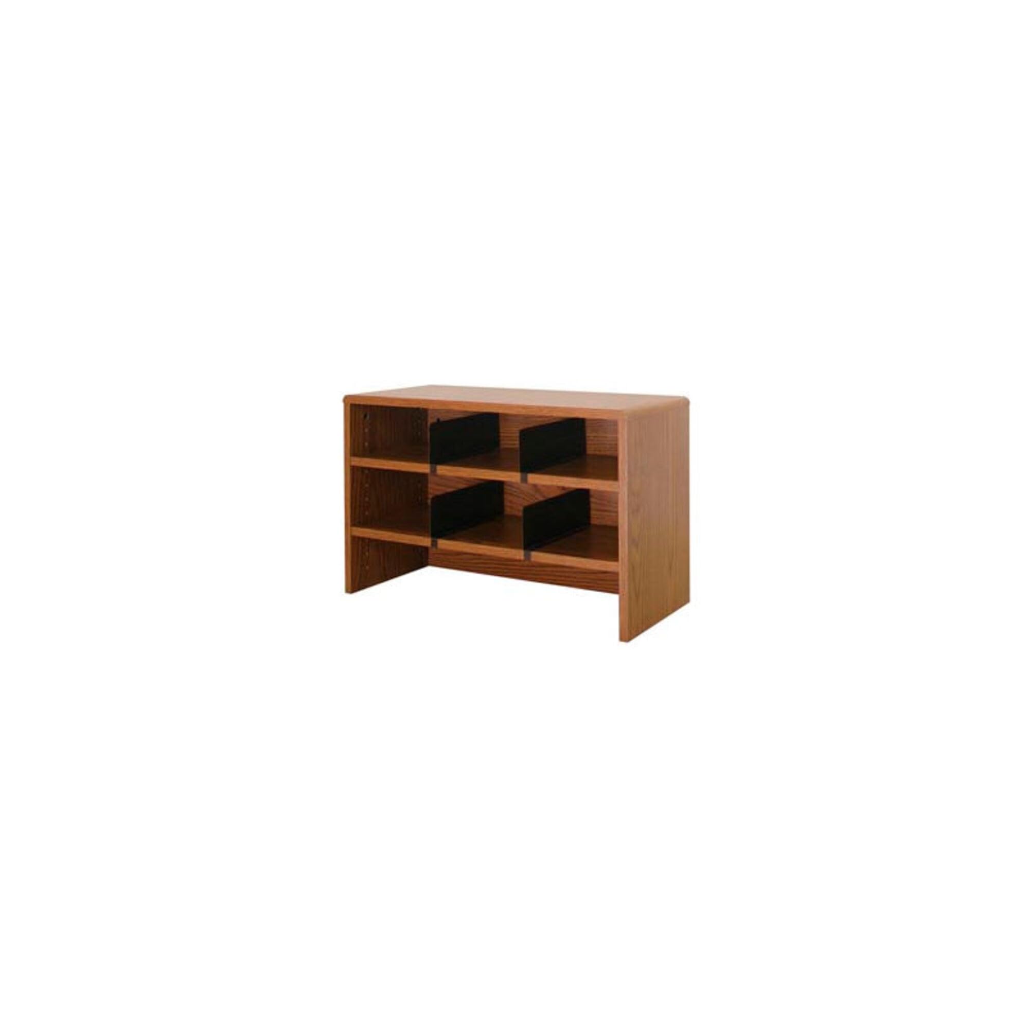 Ironwood 2-Tier Desktop Organizer Shelf - 29 Inch, Dixie Oak Finish - Perfect for Office, Home, or Dorm Room Organization