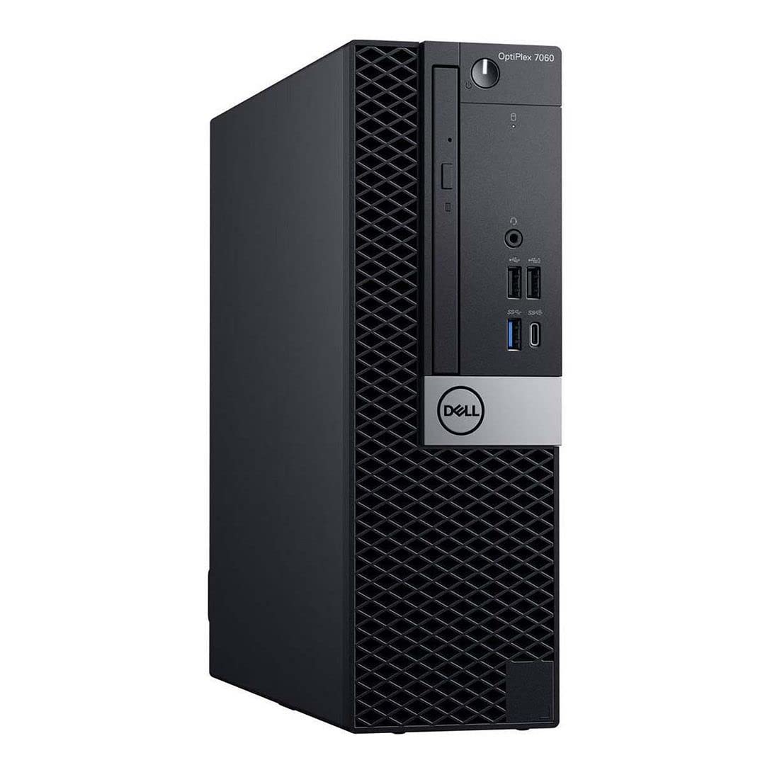 Renewed DELL Optiplex 7060 SFF Business Desktop PC - Intel 8th Gen i7-8700 6-Core Processor, 16GB DDR4 RAM, 1TB NVMe M.2 SSD, WiFi & Bluetooth, Windows 11 Pro | Includes Wireless Keyboard & Mouse | Perfect for Office Work, Home Computing & Small Business Use