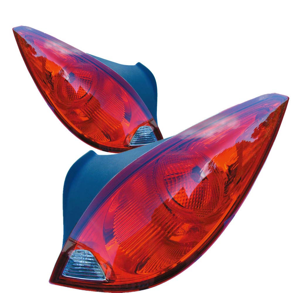 Pontiac G6 Tail Lights Lamps Set - Driver & Passenger Side - Compatible with 2005 2006 2007 2008 2009 Models - Perfect for Night Driving & Car Restoration Projects