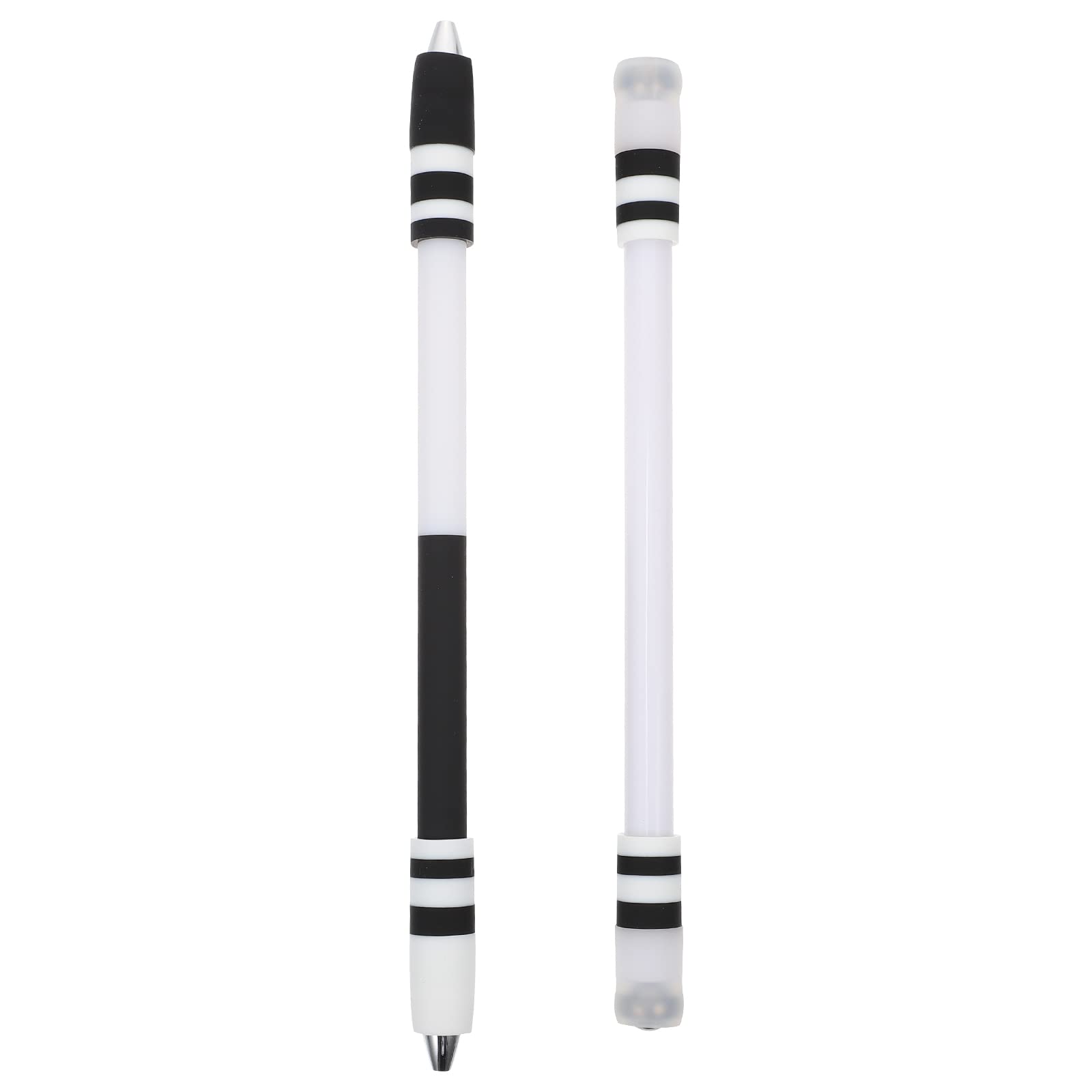 TOYMYTOY 2 Pack Professional Flying Spinning Pens - Fun Flipping Pens for Students & Office Workers - Stress Relief Fidget Toy for Anxiety, ADHD, Boredom - Great for Classrooms, Meetings & Study Breaks