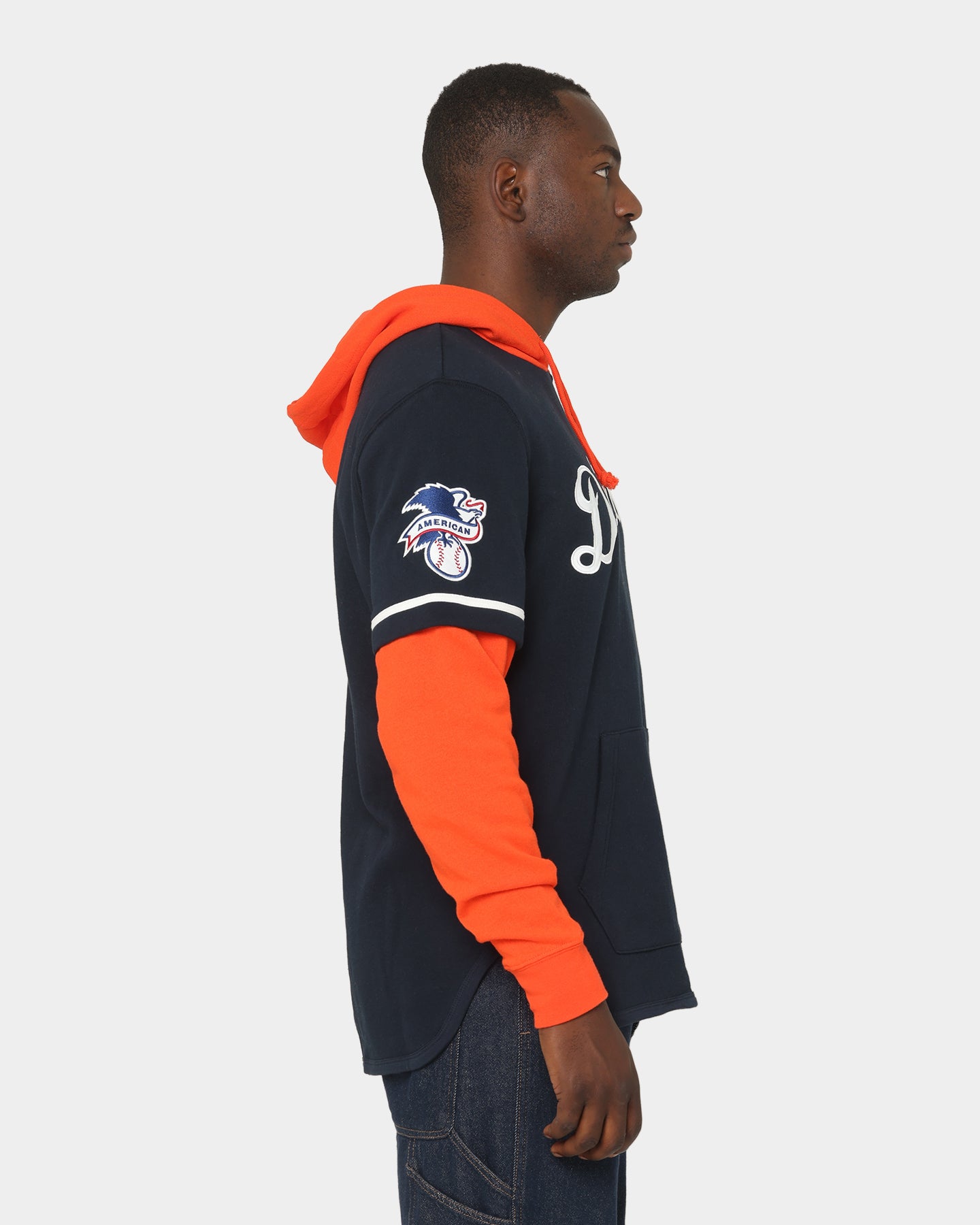 47 Brand Detroit Tigers Shortstop Hoodie - Navy Blue Pullover Sweatshirt for Men | Baseball Fan Apparel | Perfect for Game Day & Casual Wear