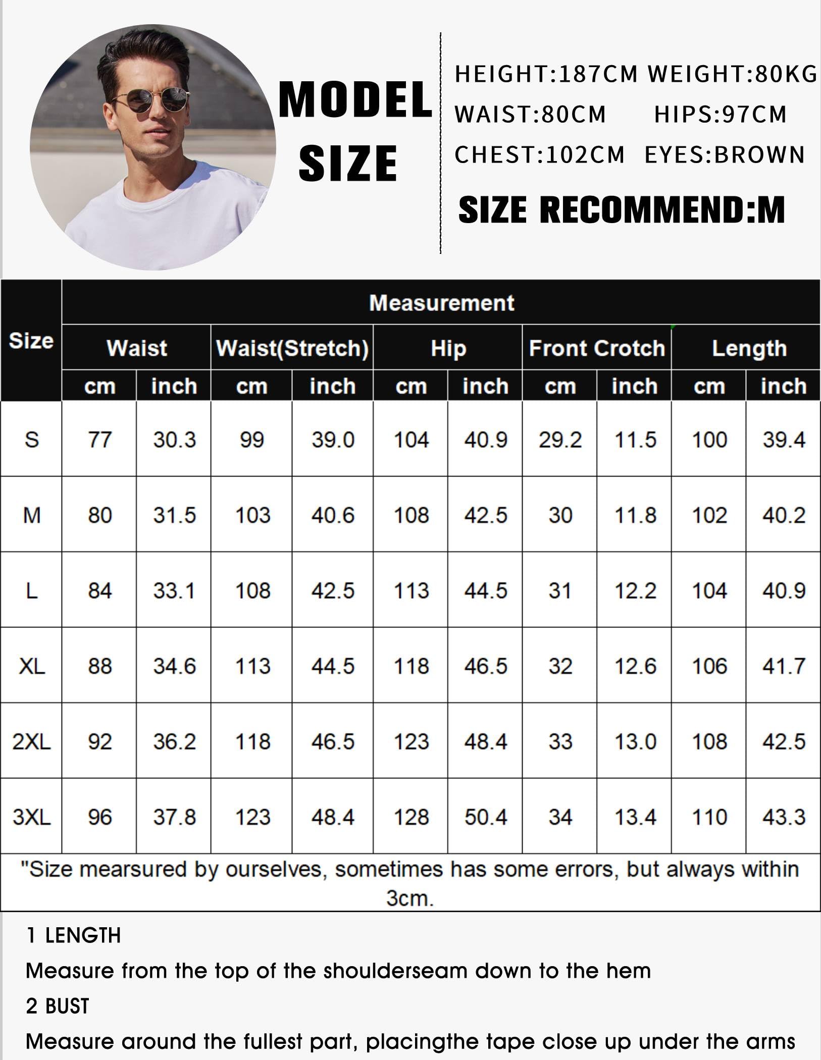 **COOFANDY Men's Casual Joggers Pants - Cotton Elastic Waist Drawstring Chino Cargo Pants for Hiking, Outdoor, Track & Lounge Wear**