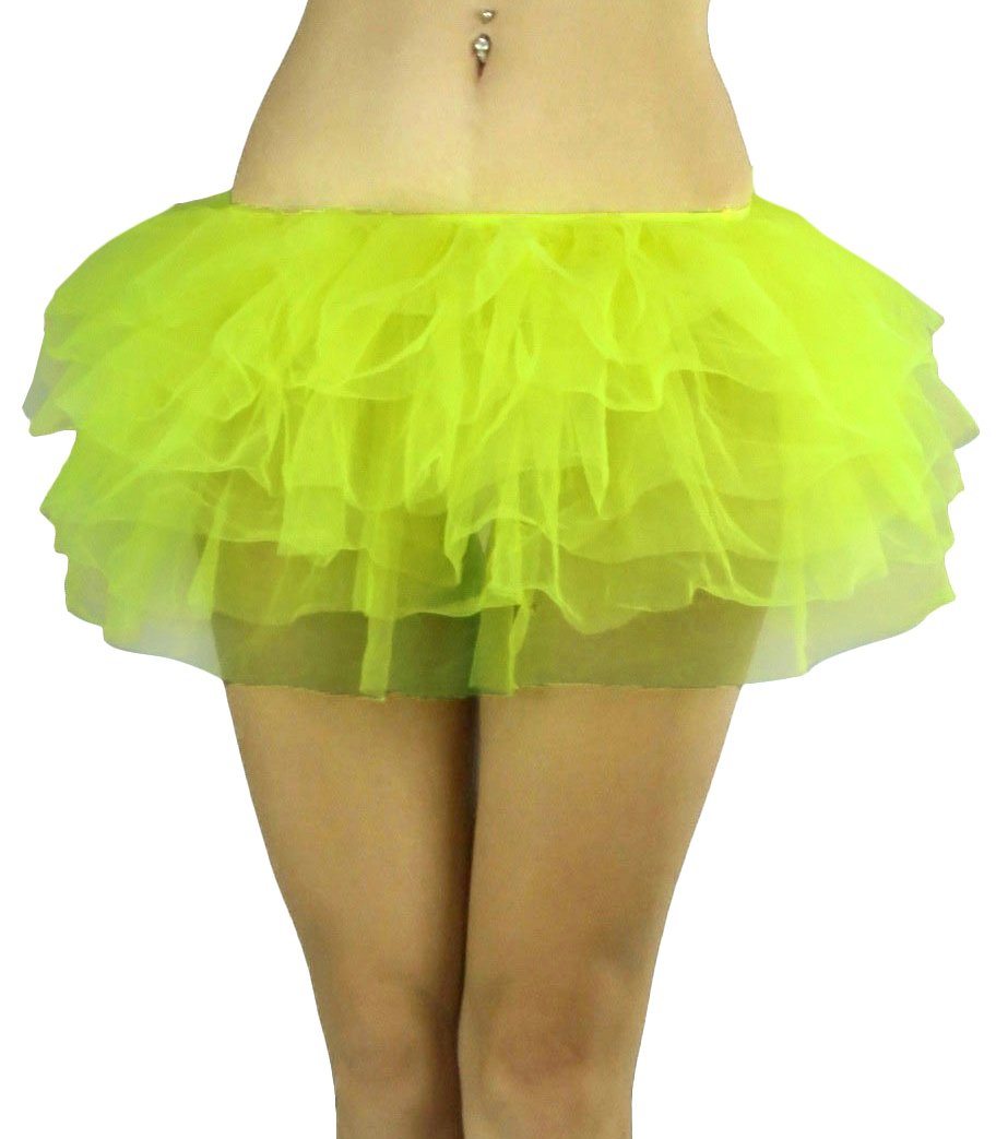 ToBeInStyle Women's Multi-Layer Tutu Skirt - 80s Costume Tulle Skirt for Halloween, Dance Performances & Cosplay | Vintage Party Outfit for Women & Girls
