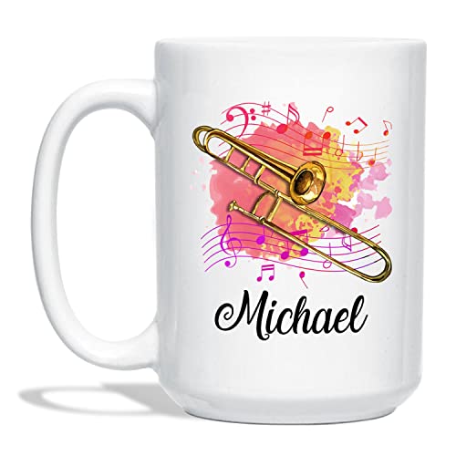 Trombone White Mug