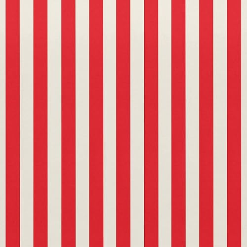Red & White Cabana Stripe
